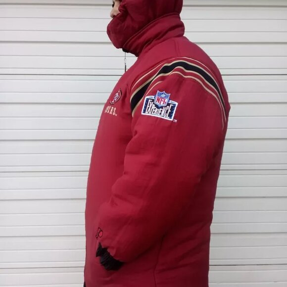 Vtg. San Francisco 49ers Pro Player NFL Experience Reversible Jacket - Size GD/L - Picture 8 of 15
